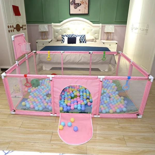 Playpen for Children Furniture Baby Playground Indoor Game Park Newborn Activity Safety Fence Kids Toddler Security Zone Barrier - Image 6