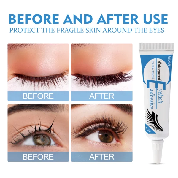 False Eyelash Glue Easy To Remove Strong, Mild And Non-irritating Lightweight Self-adhesive False Eyelash Glue Styling Adhesive - Image 6