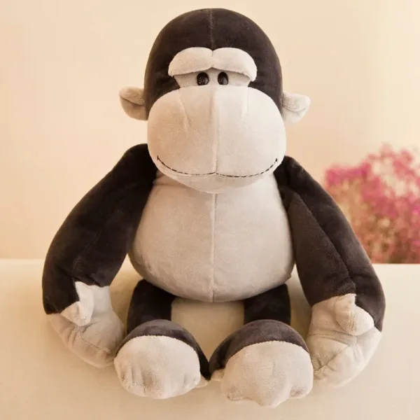 25CM Kawaii Jungle Animal Plush Toys Forest Animal Plush Dog Zebra Elephant Lion Fox Giraffe Children's Toys Doll Birthday Gift - Image 11