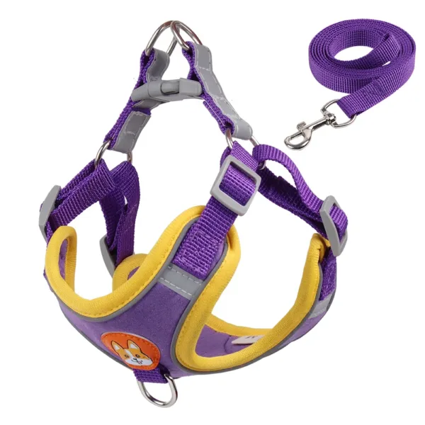 No Pull Pet Dog Harness and Leash Set Adjustable Puppy Cat Harness Vest Reflective Walking Lead Leash For Small Dogs Chihuahua - Image 11