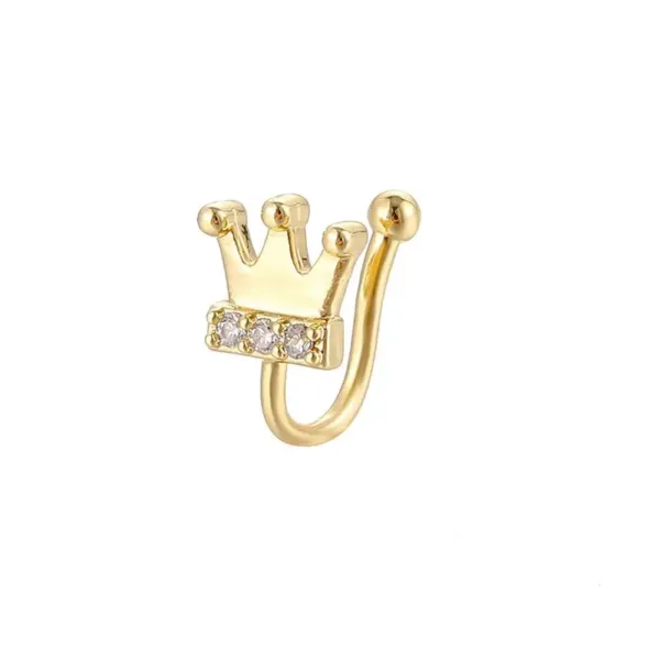 Crystal Crown Nose Clip - Image 4