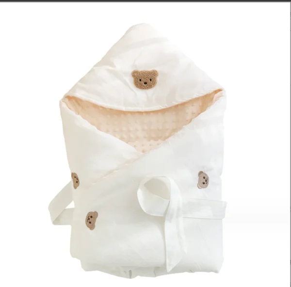 Newborn Baby Blanket Envelope Swaddle Wrap Baby Receiving Blankets Boy Girl Cotton Soft Infant Sleep Sack Crib Stroller Blanket - Image 9