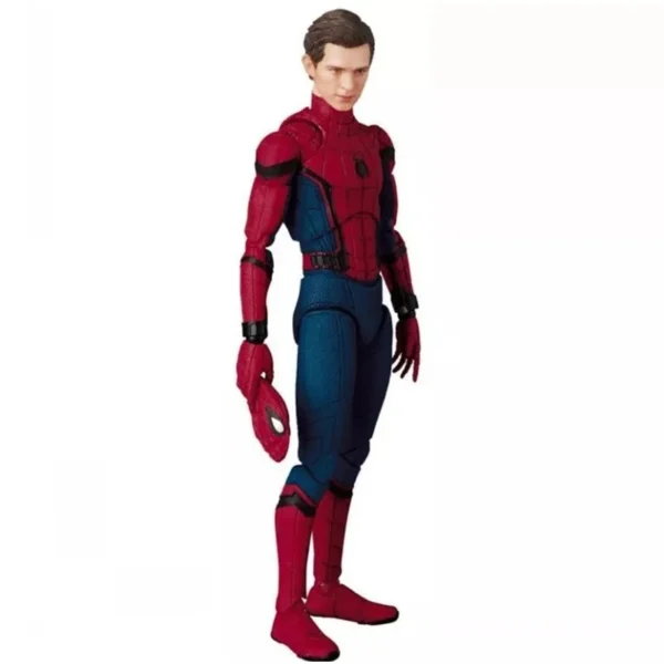 Marvel Mafex 044 Avengers Spiderman Action Figure Statue Can Change Tom Holland Face Spider Man Model Doll Toys Collection Gift - Image 3
