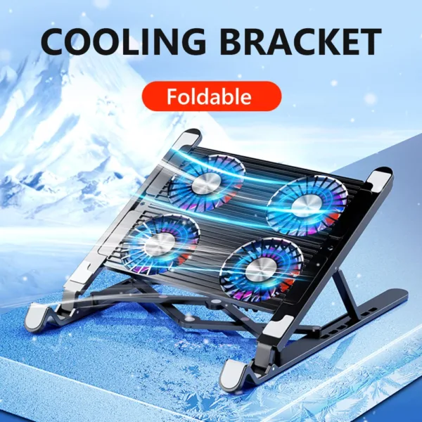 Foldable RGB Cooling Pad - Image 5