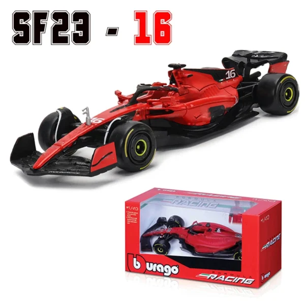 Bburago 1:43 Mercedes-AMG W14 W15 #44 #63 Racing Formula Car Static Simulation Diecast Alloy Model Car - Image 18