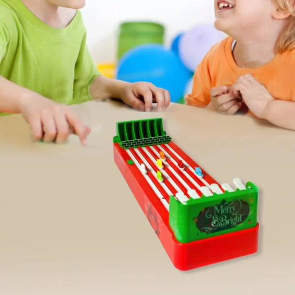 Desktop Horse Race Game Classic Tabletop Game Hand Eye Coordination Interactive Early Development for Party Gift Family Game