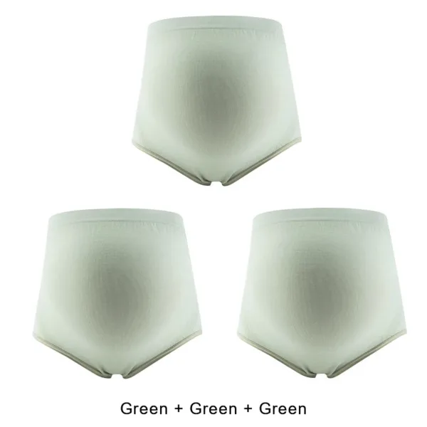 3PCS/set females Maternity Panties Women's High Waist Full Belly support Panties Comfortable Breathable Pregnancy Panties L-XL - Image 8