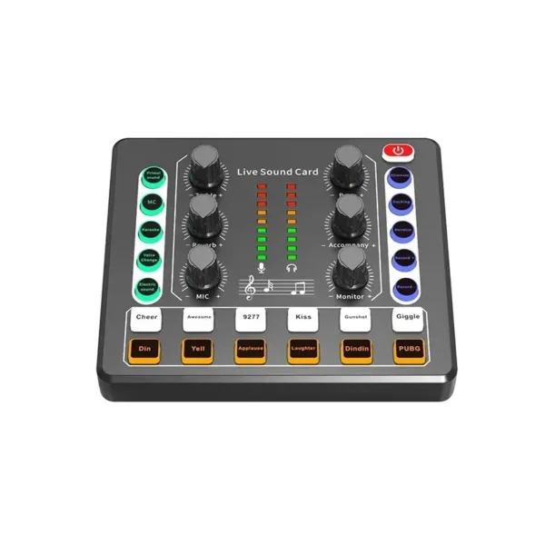 4-Channel RGB Audio Mixer - Image 4