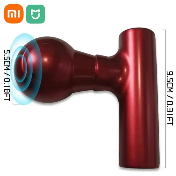 Xiaomi USB Mini Massage Gun Fascia Machine Muscle Relaxation Vibrating Rod Massage Fitness Equipment Neck Grab Fascia Gun New - Image 4