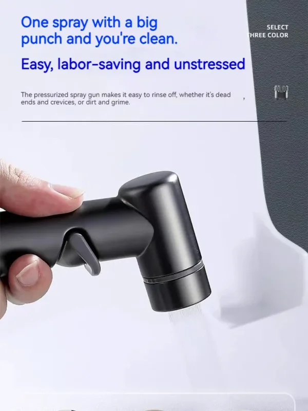 Smart Bathroom Home Kitchen Storages Appliance Accessories Items Accessories Portable Bidet Toilet Shower Head Wc Ass Enema - Image 15
