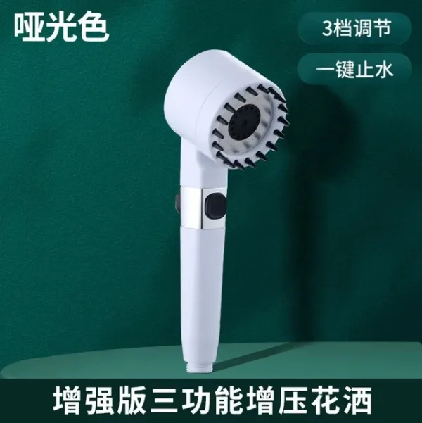 3 Modes Shower Head Adjustable High Pressure Water Saving Massage Portable Filter Shower Head Hook Hose Bathroom Accessories Set - Image 13