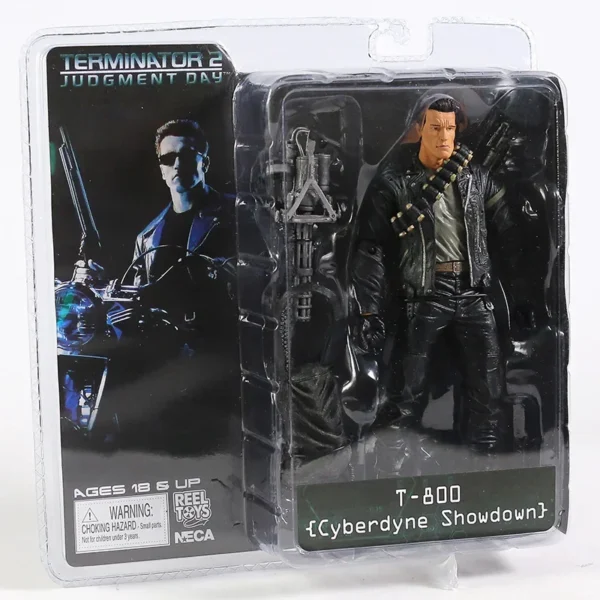 NECA Terminator 2: Judgment Day T-800 Arnold Schwarzenegger PVC Action Figure Collectible Model Toy 7" 18cm - Image 13