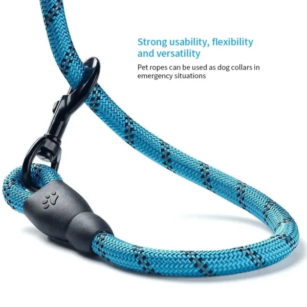 150Cm Strong Dog Leash Pet Leashes Reflective Leash For Big Small Medium Large Dog Leash Drag Pull Tow Golden Retriever - Image 9