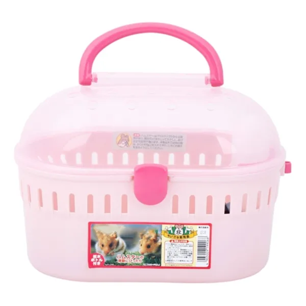 Portable Travel Hamster Cage Carrier Breathable Outdoor for Hamster Small Animals Vacation Easy to Clean Comfortable - Image 8