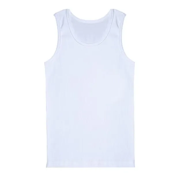 Men's Fitness Vest Cotton Breathable Vertical Striped Sleeveless Tops Solid Color Sports Casual Tank Gym Muscular Men Clothes - Image 5