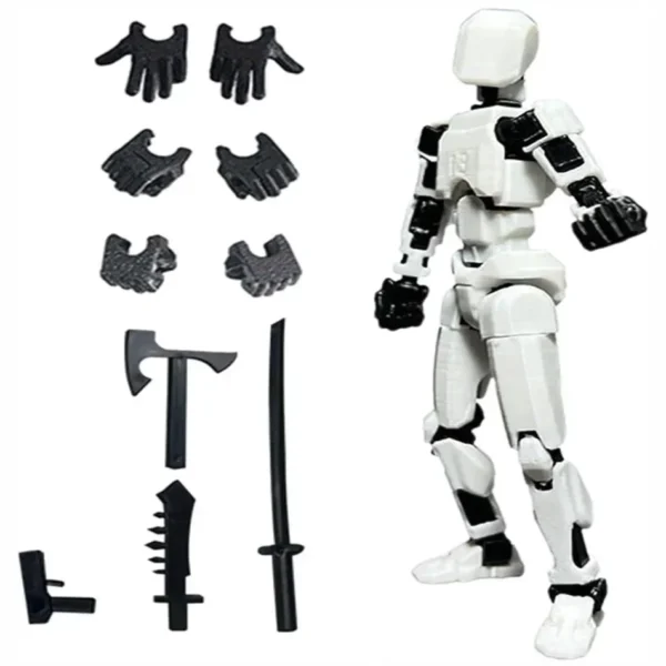 Multi-Jointed Movable Shapeshift Robot 2.0 3D Printed Mannequin Dummy 13 Action Figures Toys Kids Adults Parent-children Games - Image 5