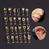 Fake Piercing Clip Nose Ring - Image 8