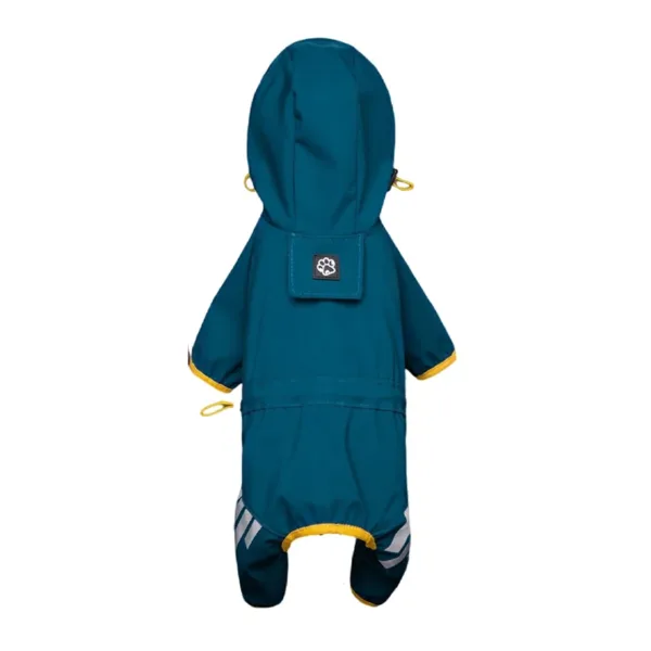 Dog Raincoat Reflective Waterproof Pet Clothes for Chihuahua Maltese Rain Coat Small Medium Dogs Jumpsuit Raincoat Dogs Overalls - Image 2