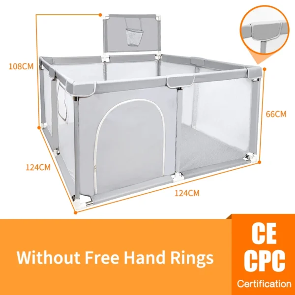 PANGDUBE Baby Playpen for Children Baby Playground for 6 months~6 Years Old Kids Baby Activity Fence Baby Games Park - Image 5