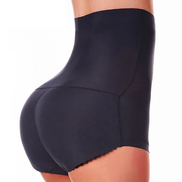 YBFDO Padded Butt Lifter Underwear Body Shaper Women's Panties Butt Enhancer Push Up Panty High Waist Tummy Control Shorts - Image 2