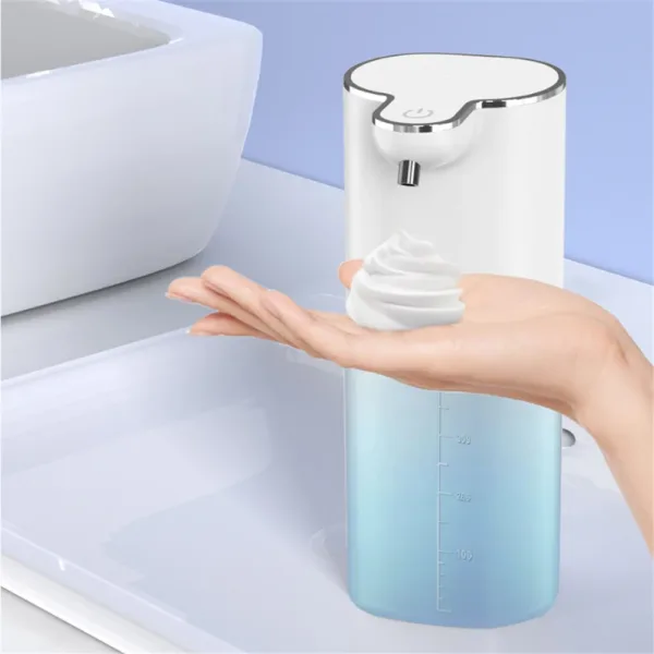 USB Charging Automatic Induction Foam Soap Dispenser Smart Liquid Soap Dispenser Auto Touchless Hand Washer for Kitchen Bathroom - Image 5