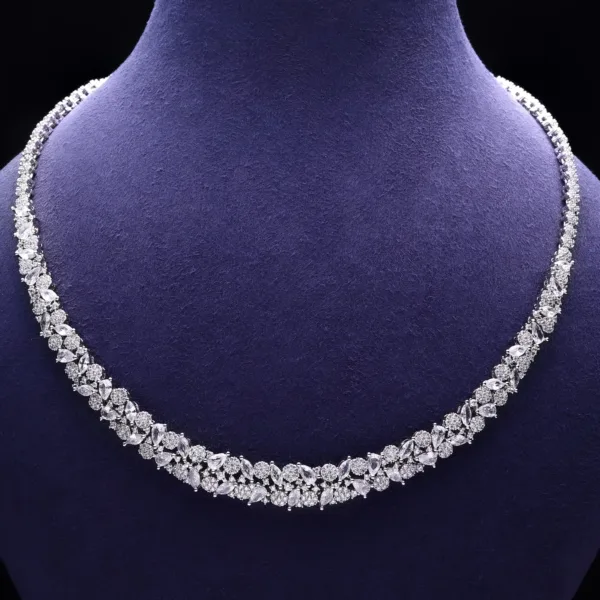 Cubic Zirconia Bridal Set - Image 5