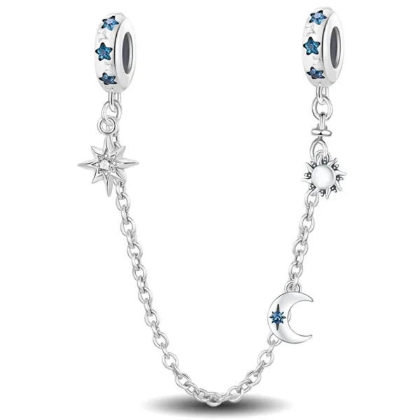 Pandora Sterling Flower Bracelet - Image 9