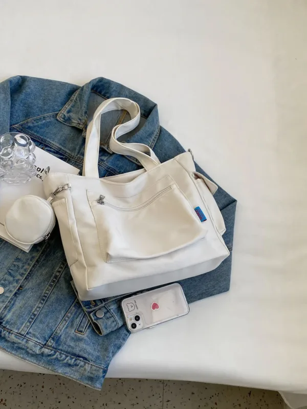 Tote Bag with Coin Purse - Image 2
