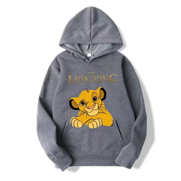2024 New Disney The Lion King Women's Hoodies Tops Cartoon Fashion Sweatshirt Female Kawaii Clothes Autumn Streetwear Pullover - Image 7