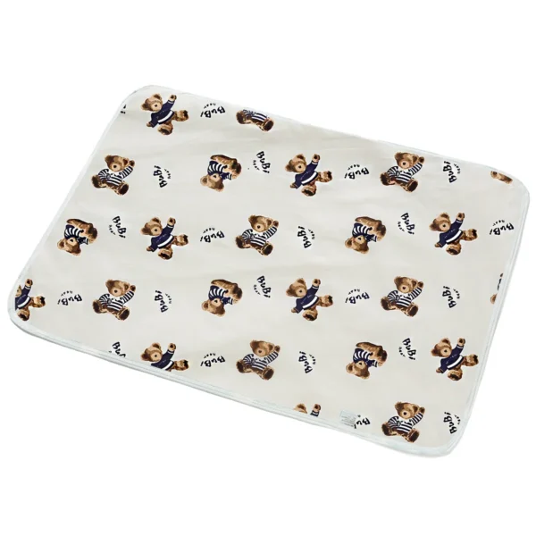 Baby Diaper Changing Mat Infants Portable Foldable Washable Waterproof Mattress Travel Pad Floor Mats Cushion Reusable Pad Cover - Image 24