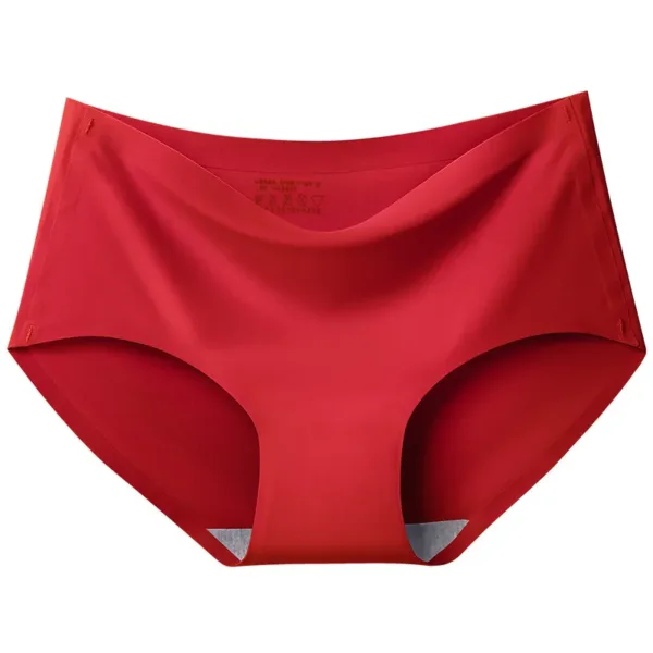 1pc Ice Silk Pregnant Women Underwear Ice Silk Low Waist Comfortable Postpartum Seamless Maternity Underwear Pregnancy Briefs - Image 2