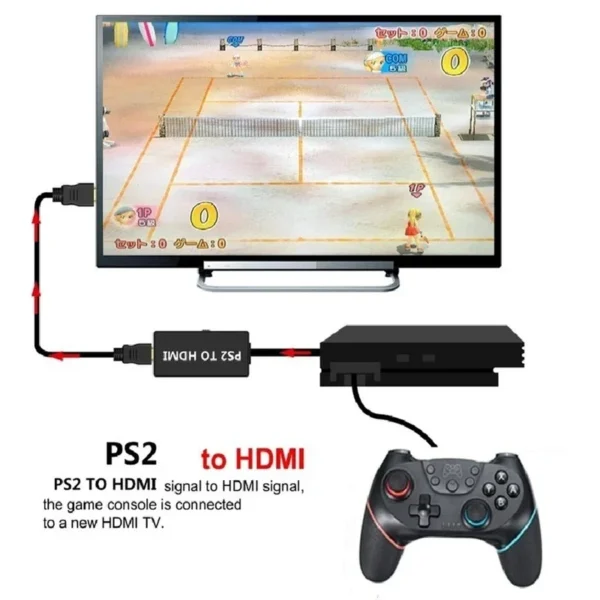 HD 1080P N64 PS2 Wii Xbox to HDMI-Compatible Cable Game Console HD TV for HDMI Cables Plug and Play Nintendo 64 To HDMI Converte - Image 2