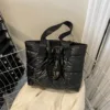 Quilted Cotton Tote Bag