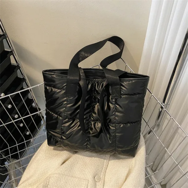 Quilted Cotton Tote Bag