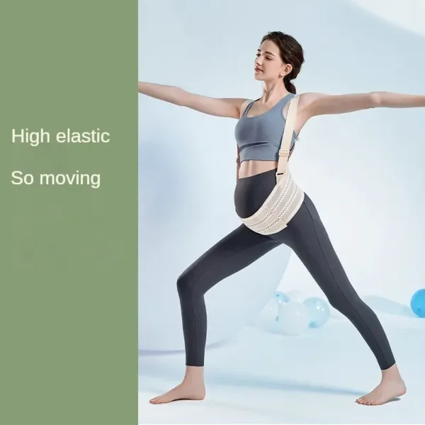 Maternity Belt Pregnant Belly Pregnancy Support Band Double Support Back Waist Care Relieving Back Pelvic Pain Adjustable - Image 3