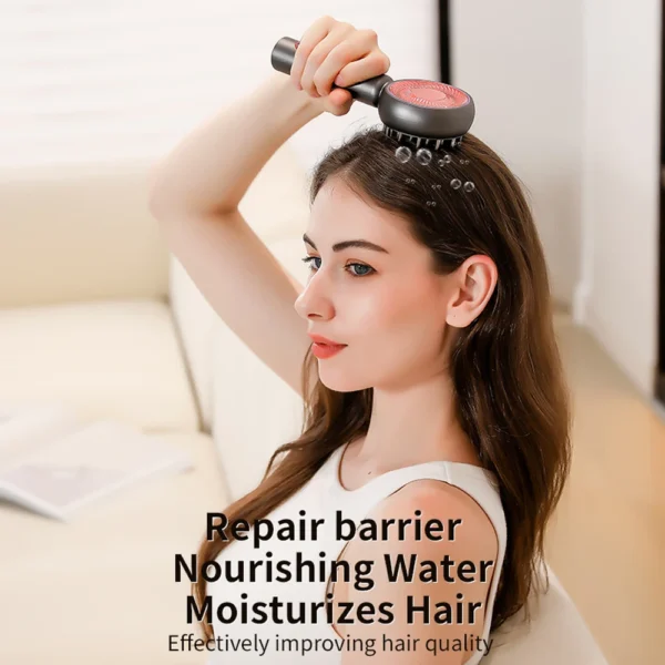 Electric Vibration Massage Comb Red Light Therahy Scalp Brush Hair Head Massage Anti Hair Loss Scalp Massager - Image 5