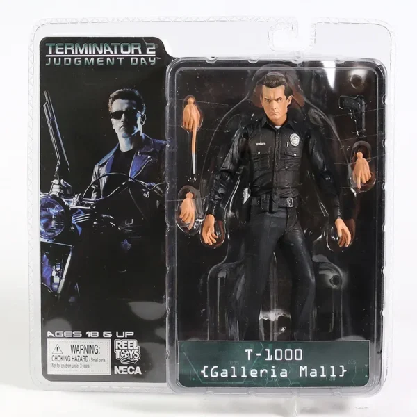 NECA Terminator 2: Judgment Day T-800 Arnold Schwarzenegger PVC Action Figure Collectible Model Toy 7" 18cm - Image 20