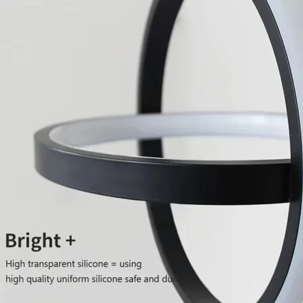 Modern Led Pendant Lights Black Chandelier For Dining Room Bedroom Bedside Pendant Lamp Home Dining Table RoomDecor Hanging Lamp - Image 2