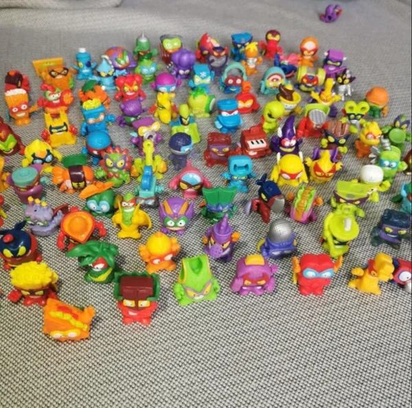 10PCS 3cm Superzings Rubbish Fruits Capsule Toys Mini Action Figure Super Zings Garbage Cars Collection Models - Image 2