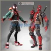2024 yamaguchi revoltech deadpool figures spiderman miles morales and deadpool 2 action figures Movable Doll Toy Gift - Image 3