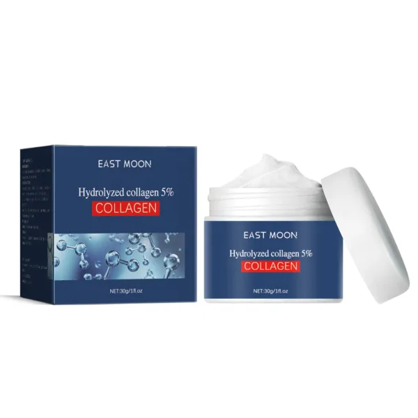 Hyaluronic Acid Cream Lifting Firming Fades Fine Lines Hydration Moisturizer Collagen Face Cream For Men Skin Care Products 30g - Image 4