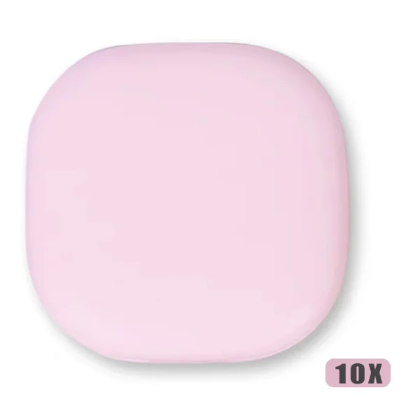 Mini Portable 5X 10X Magnifying Folding Makeup Mirror Led Lights Compact Pocket Travel Aesthetic Vanity Mirrors Make Up Tools - Image 2