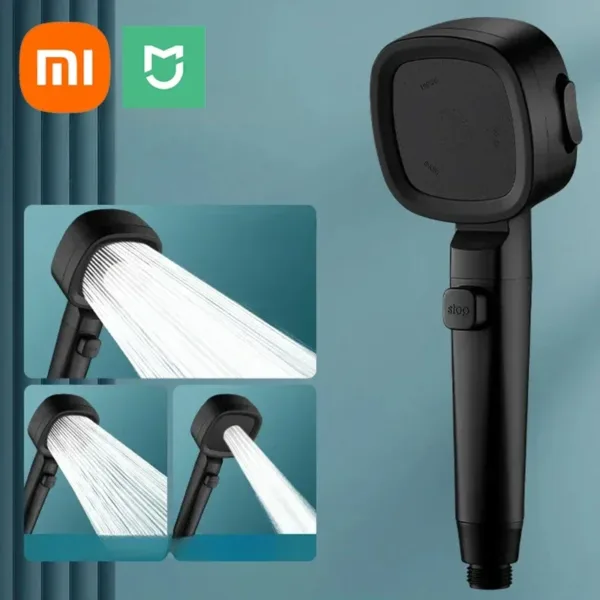 Xiaomi High Pressure Shower Head 3 Modes Adjustable Filter Shower Head Set New Smart Bathroom Shower Head Accessories Sprayer - Image 12