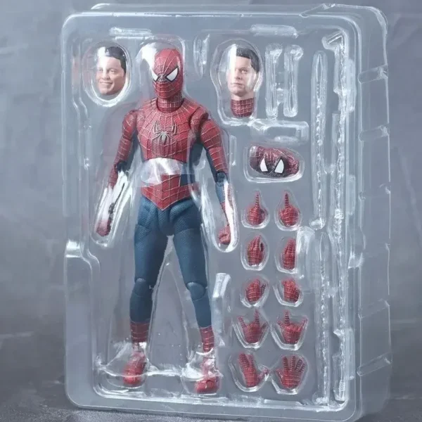 Shf Spider-Man 3 Action Figures Spiderman 3 Tobey Maguire Anime Figure Pvc Statue Figurine Model Collection Toys Doll Gifts - Image 8
