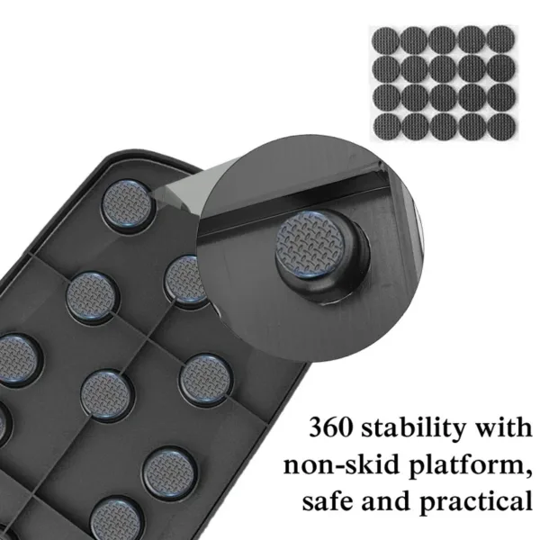 Portable Multifunctional Push-up Board Set With Handles Foldable Fitness Equipment For Chest Abdomen Arms And Back Training - Image 2