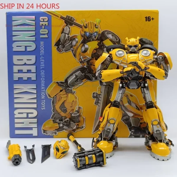 In Stock Transformation Masterpiece CE01 Bee Oversize Alloy Part Beetle Movie Series KO Anime Action Figure Robot Toy Gift - Image 6
