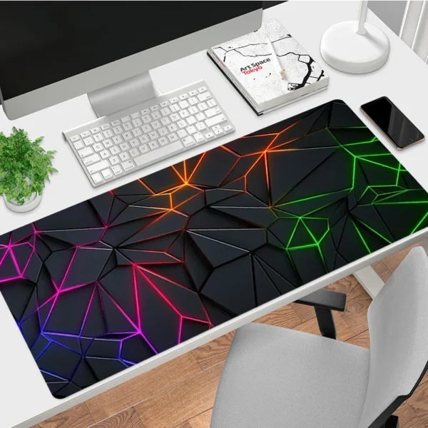 Computer Mouse Pad Gaming Accessories Large Mause Pad Sense of Science and Technology Printing Deskmat Keyboard Pad Mausepad - Image 11