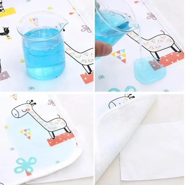 Reusable Newborn Waterproof Baby Diaper Changing Mats Cover Baby Diaper Mattress For Cotton Cloth Nappy Changer Pats Table Pad - Image 6