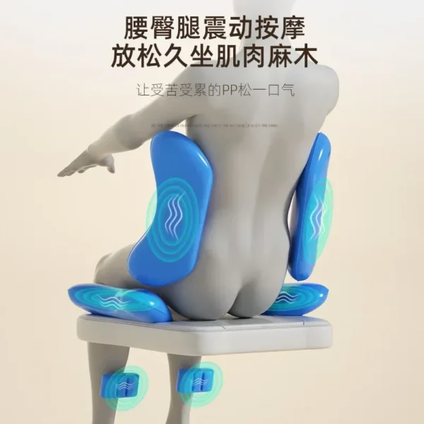 Full Body Multifunctional Neck Waist Back Leg Massage Cushion Kneading Massage Chair - Image 8