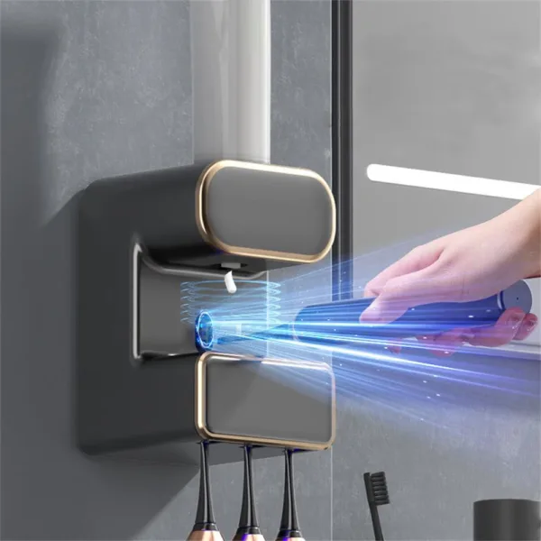 3 Mode Smart Automatic Sensor Toothpaste Dispenser Slots Wall Mounted Electric Toothpaste Squeezer For Bathroom Accessories - Image 7